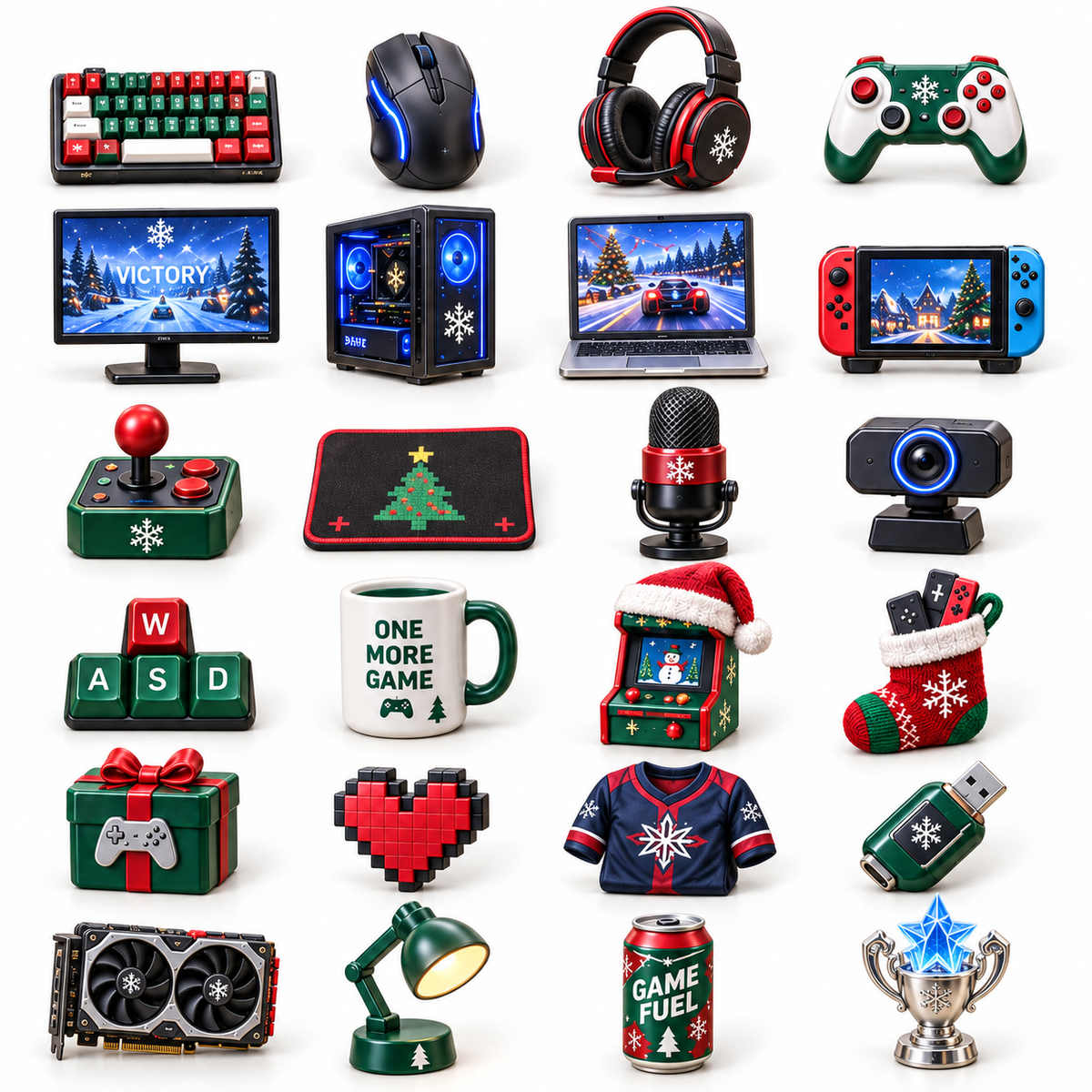 A Gamer’s Christmas 2026 Advent Calendar – 24 Collectible Gaming Miniatures