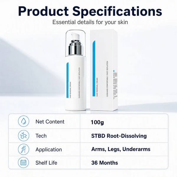 🎉50% Off! ✨Ice-Cooling Hair Removal Cream for Sensitive Skin