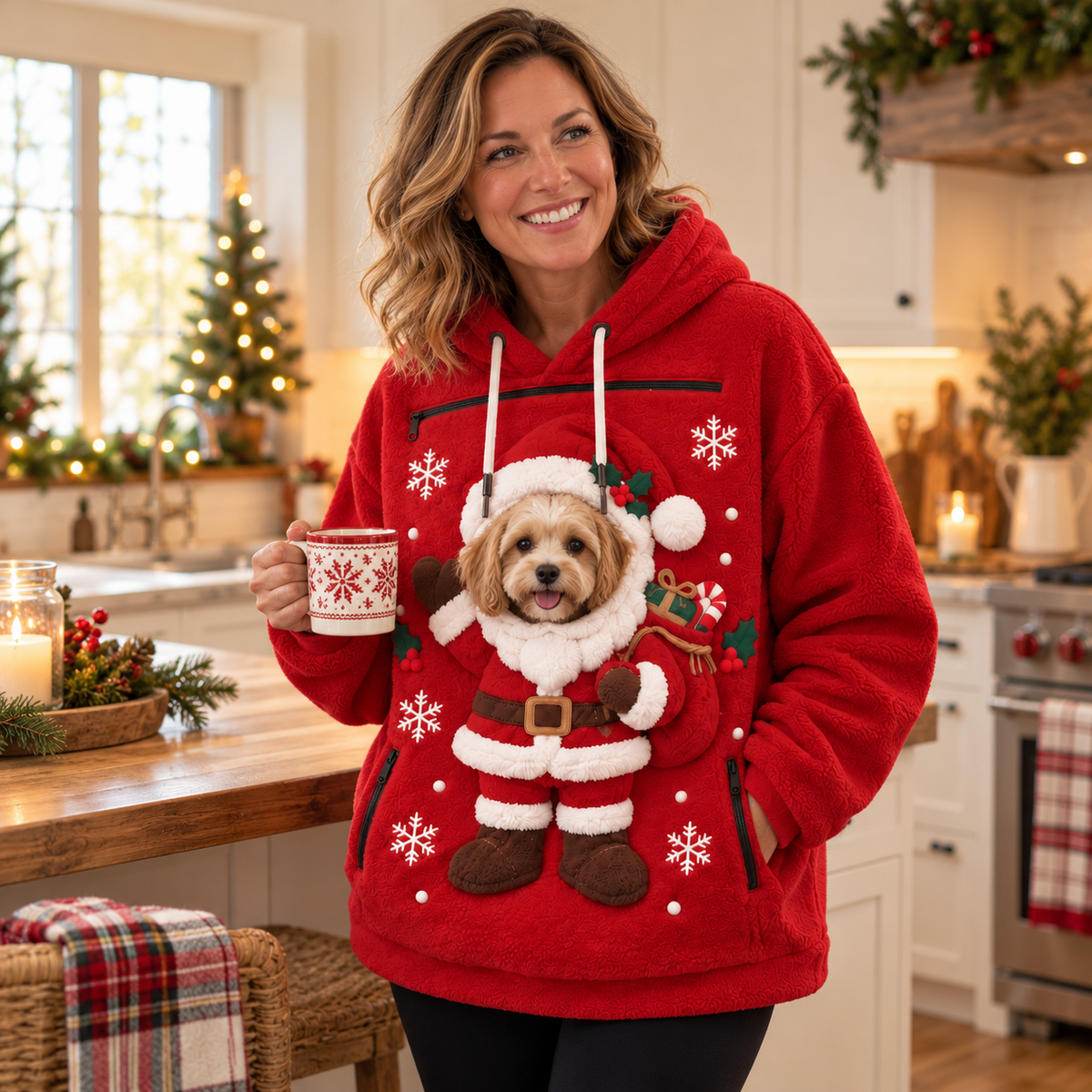 The Original Dog Pouch Hoodie