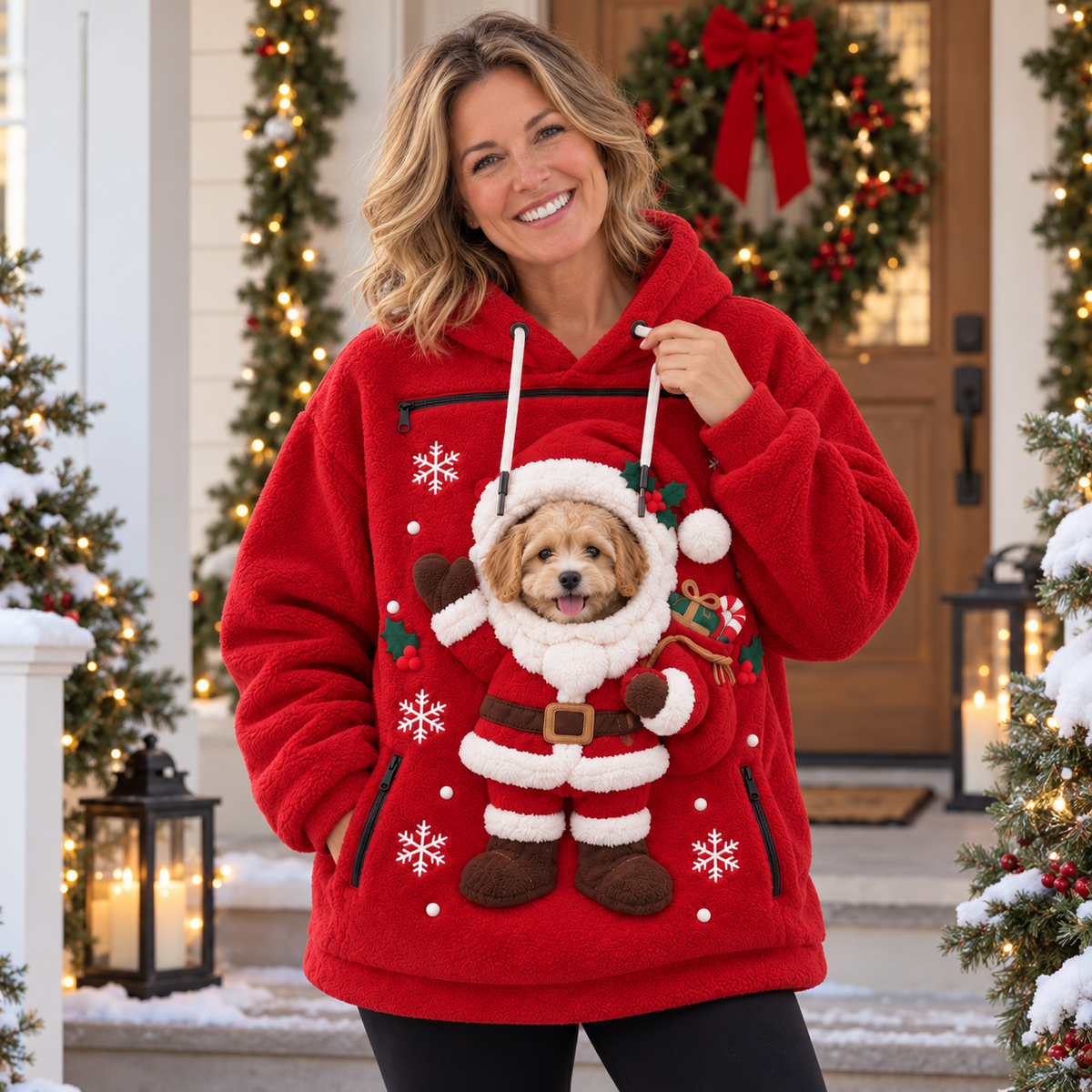 The Original Dog Pouch Hoodie