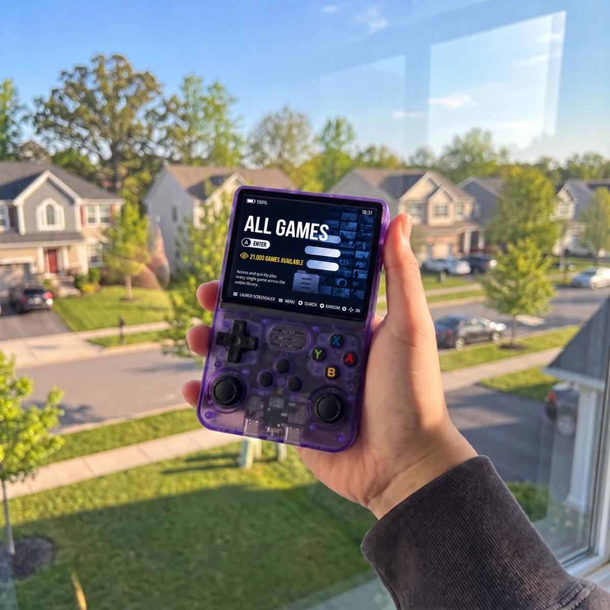 NorAlert Pro 2.0 — R36S Retro Handheld Console