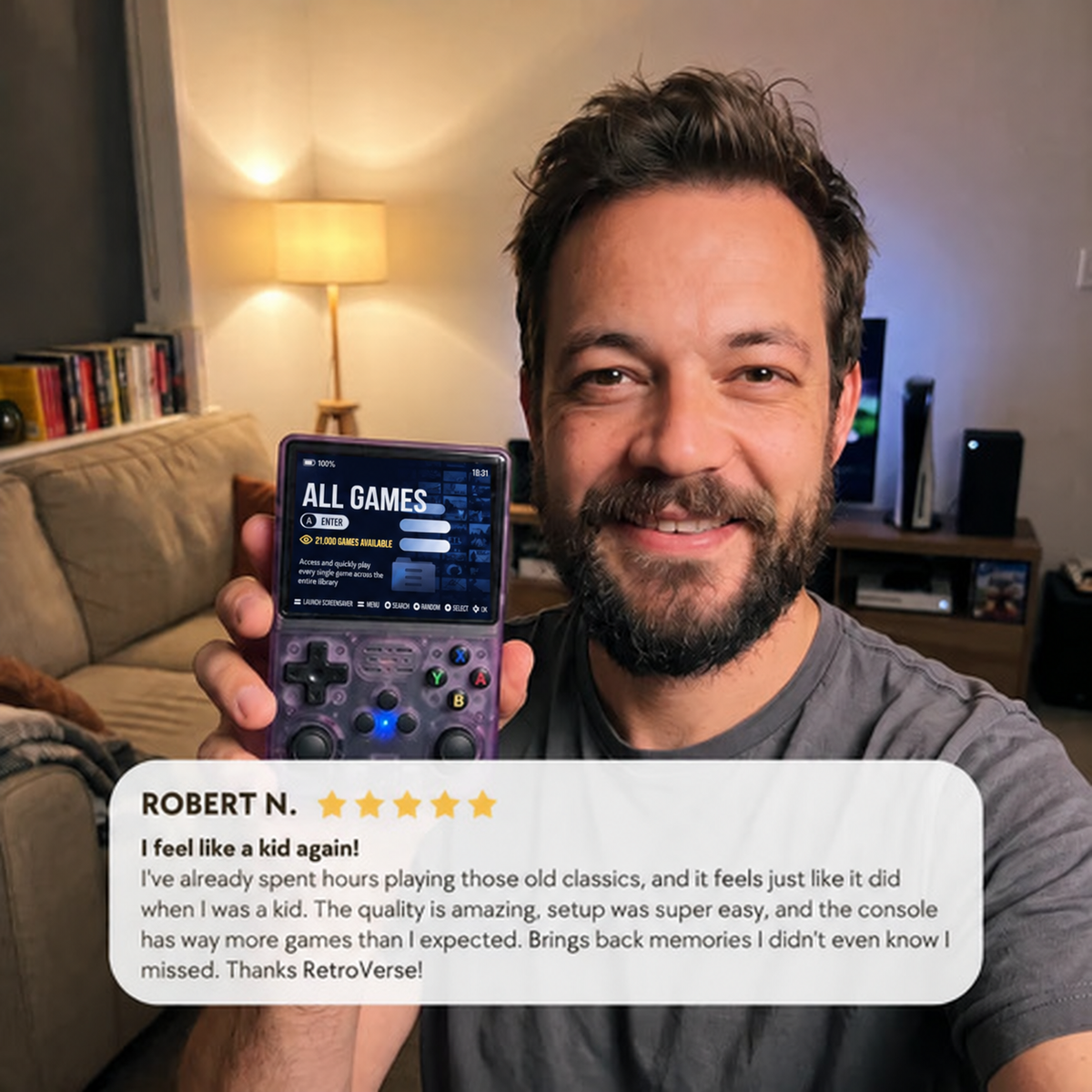 NorAlert Pro 2.0 — R36S Retro Handheld Console
