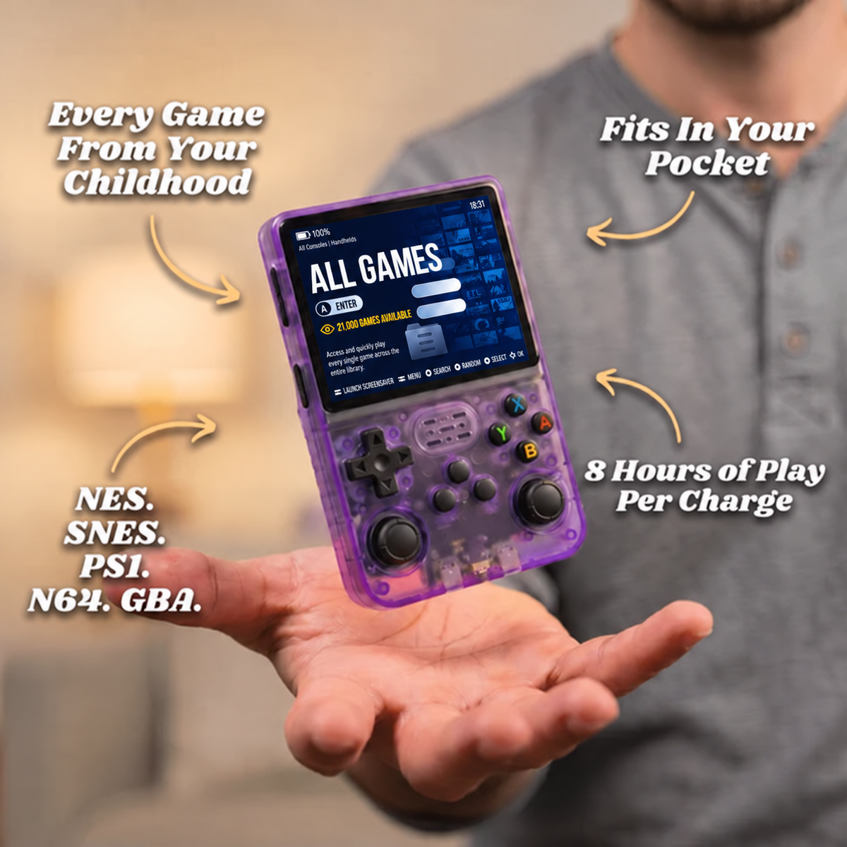 NorAlert Pro 2.0 — R36S Retro Handheld Console