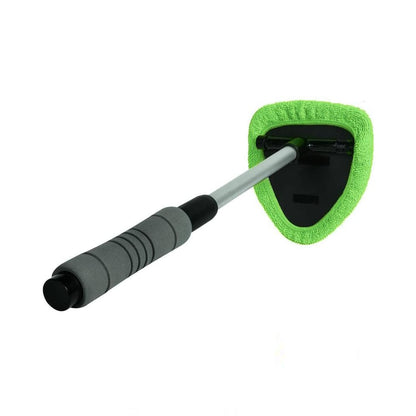 🔥Microfiber Car Windshield Cleaning Tool with Extendable Handle