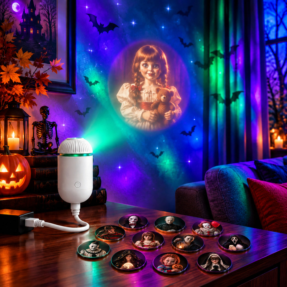 Halloween Ghost Projector Night Light