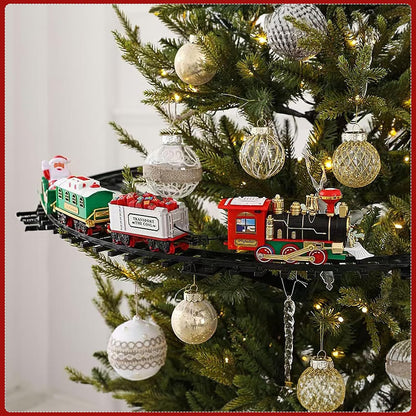 🎄 Magical Christmas Tree Train Set – Moving Train with Lights, Sounds & Steam for a Holiday Tree That Comes to Life