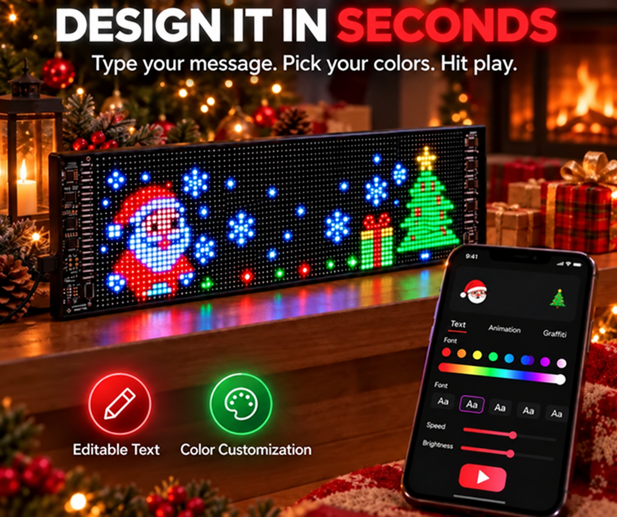 Merry Pixels Display