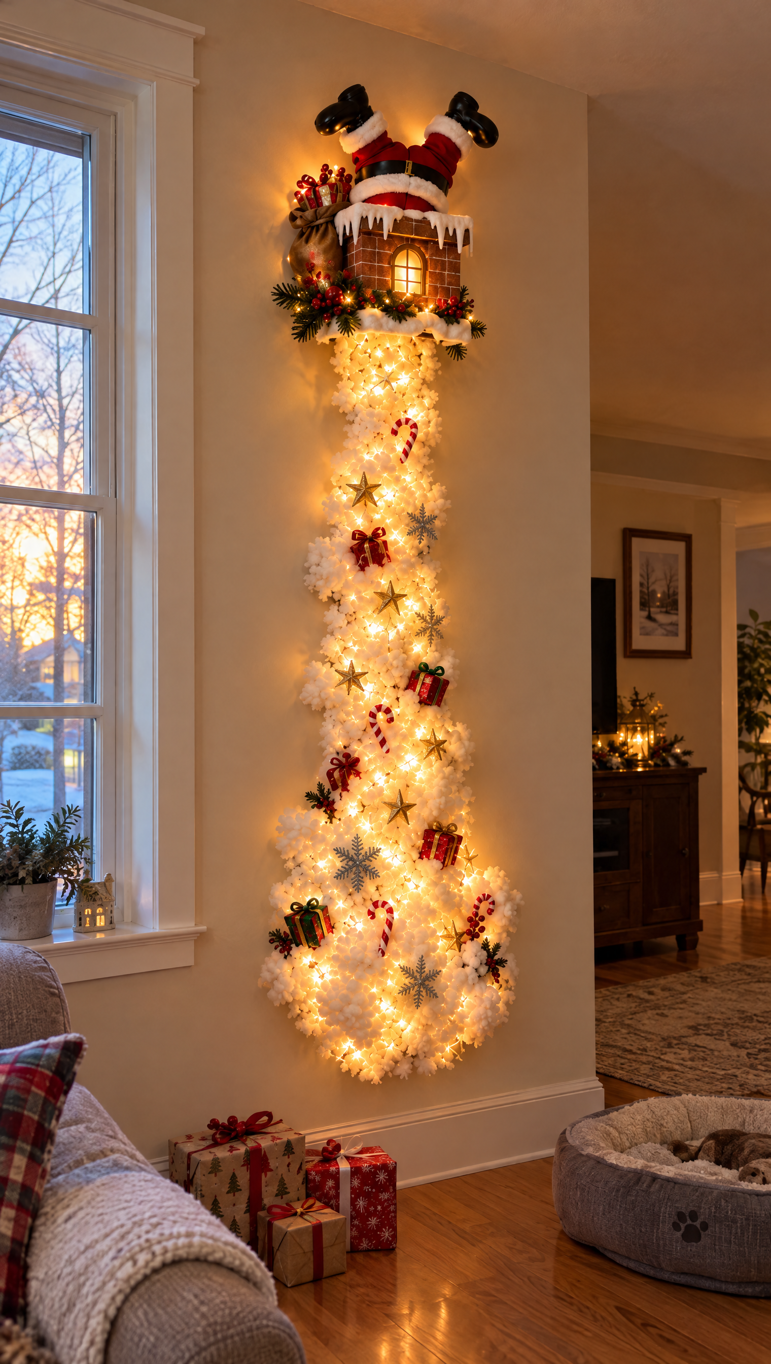 Christmas decoration at home
