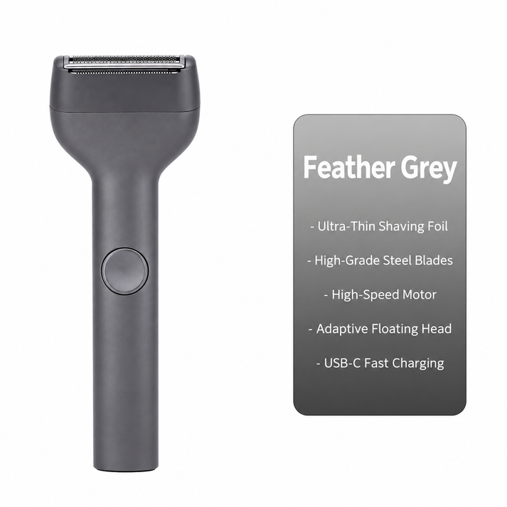🪒Men's Rechargeable Foil Electric Shaver ⚡🧔– Efficient Close Shaving, Cordless Portable Wet & Dry Beard Razor for Daily Grooming