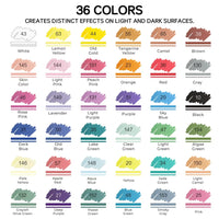 36 Colors Set