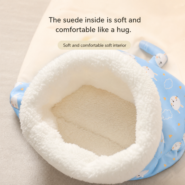 Cat Tunnel Bed – Soft, Enclosed Sleeping Bag for Cats