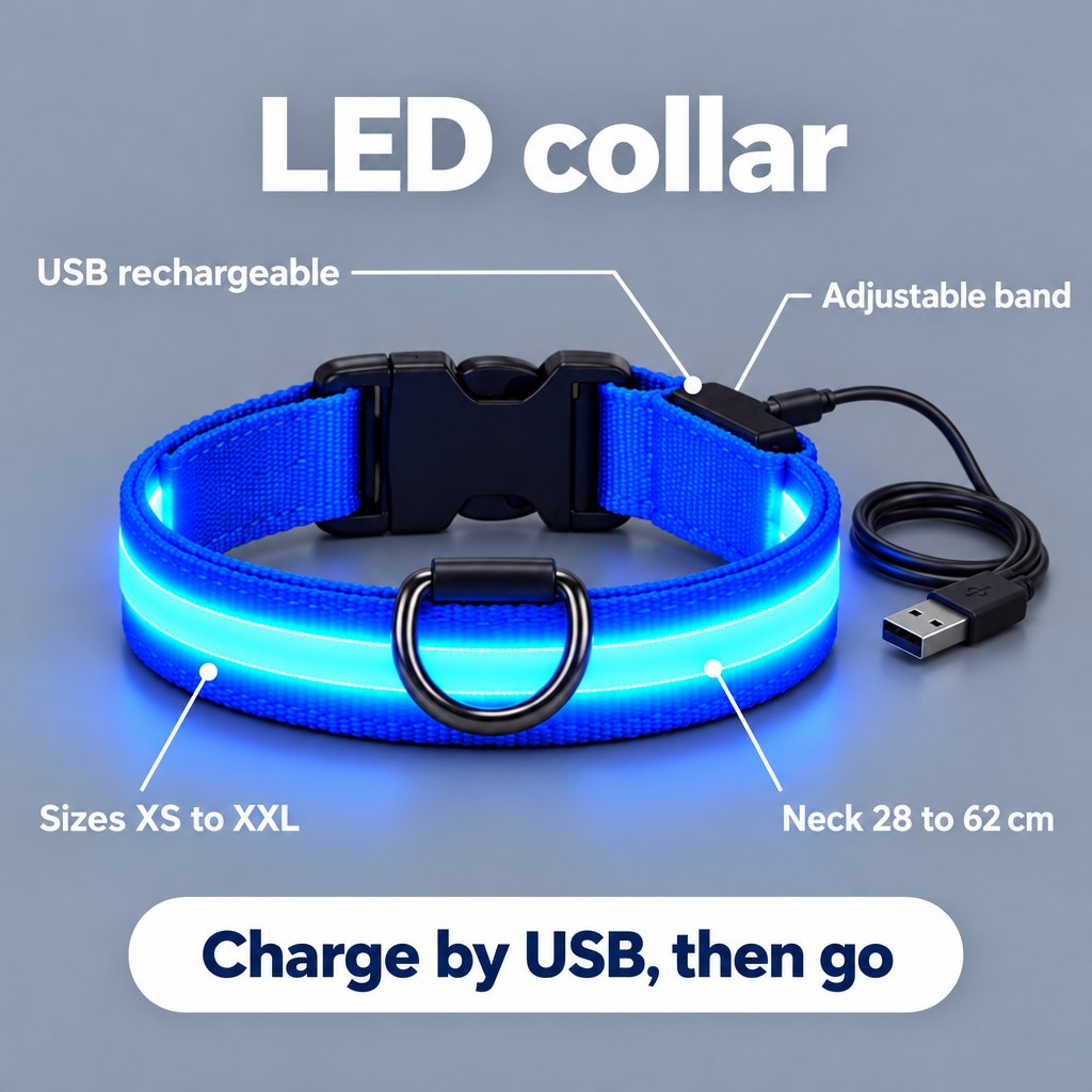 LumaWalk LED collar