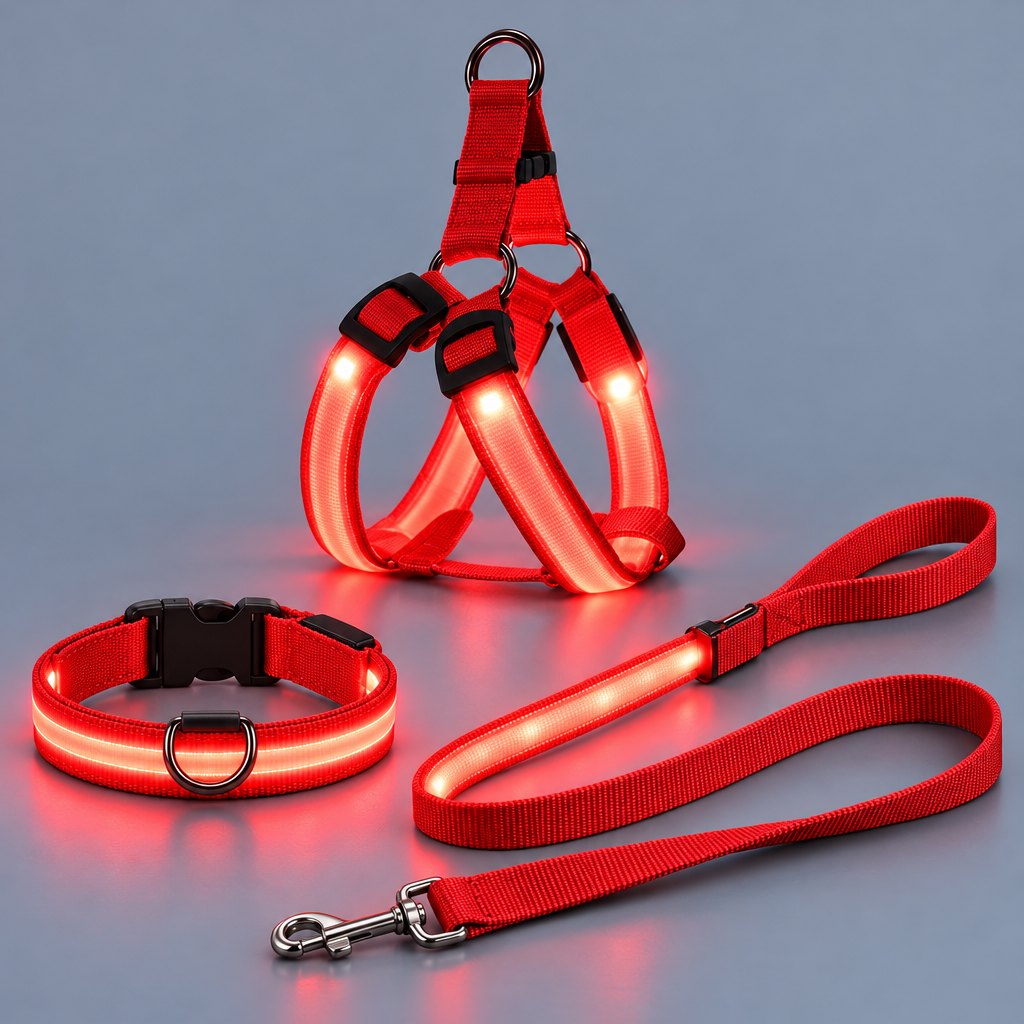 LumaWalk LED night walk kit in red