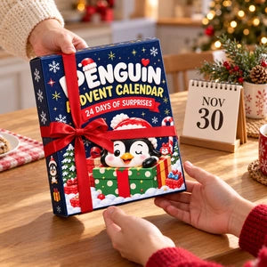 Penguin Advent Calendar Christmas gift