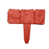 Brick red