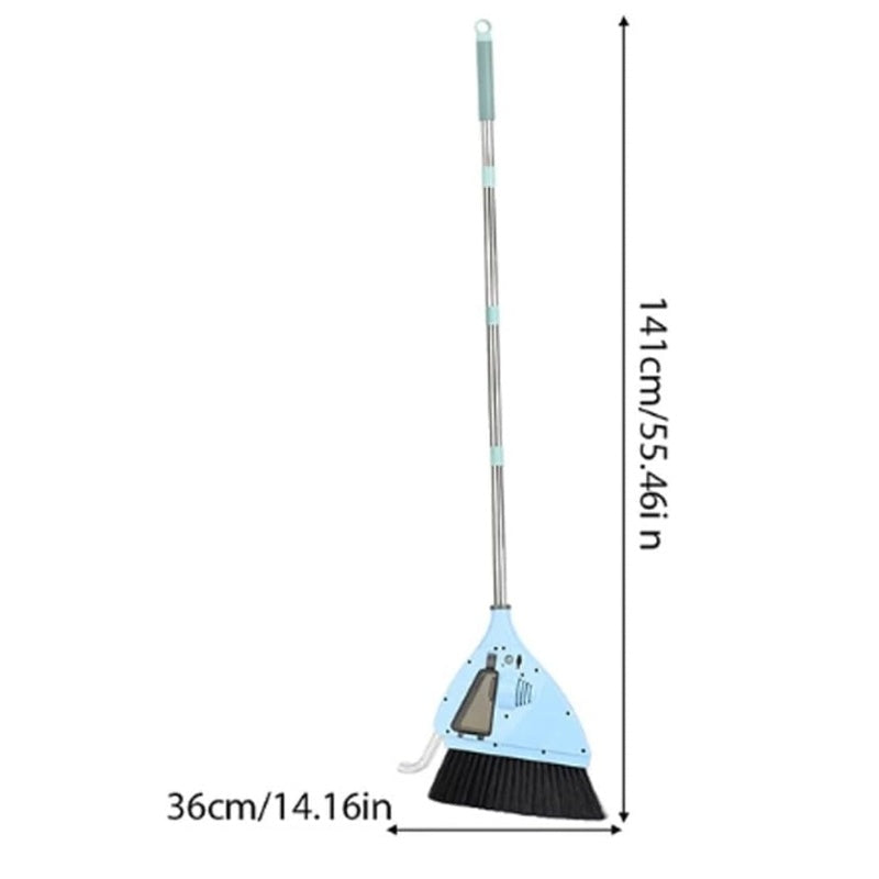 2-in-1 Cordless Electric Broom Vacuum with 20,000 RPM Motor