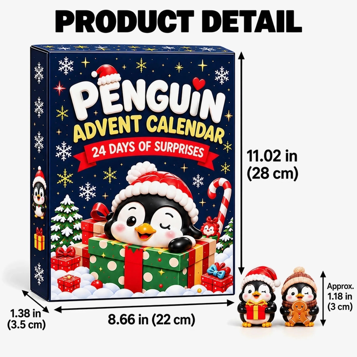 Christmas 24 Days of Penguin Surprises - Penguin Advent Calendar