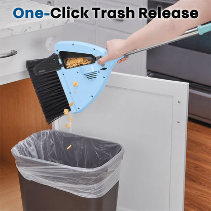 2-in-1 Cordless Electric Broom Vacuum with 20,000 RPM Motor