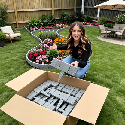 🏡2026 HOT SALE🥳💞50K+ SOLD!🌿✨ ! Faux Stone Garden Edging Border! ♻️