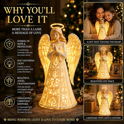 ✨ Engel-Weihnachtsschutzlicht – ein Symbol für Hoffnung, Liebe und Schutz